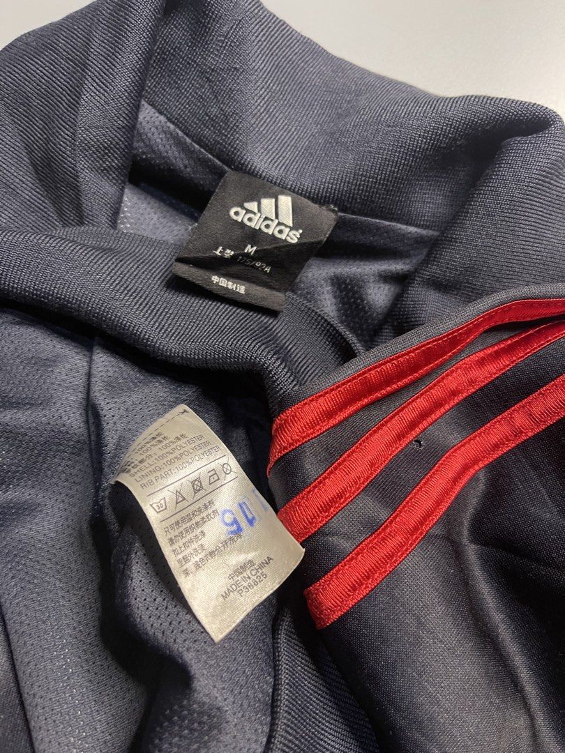 Adidas Track Jacket (Category: Activewear) located in Pagadian. Submitted by thrift.wrld (Listing ID 1463708792, Image 3). Description: WTS! ⚡ Adidas Track Jacket⚡ Size/Dimensions: 22.5 by 27.5 Condition: Good | 9.8/10 Color rate ( Sobrang solid nito sa personal) 🏷️ Price: 400+90sf Pinhole 📍 Loc: Pagadian City, Zamboanga Del Sur 💬 Drop a message for more details! .