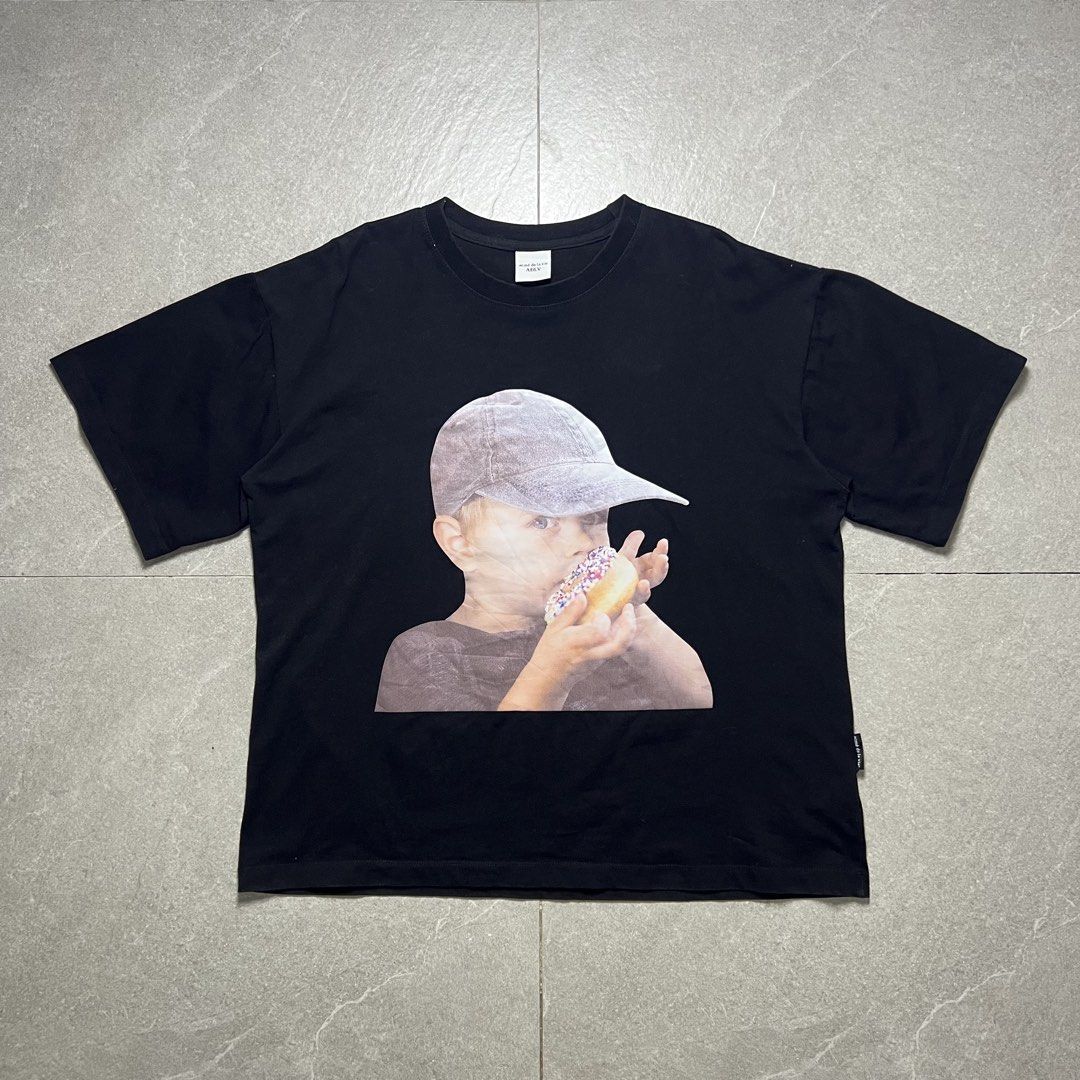 ADLV Baby Face Cap Boy Tee (Category: Tshirts & Polo Shirts ) located in Manila. Submitted by stakkhaus_ (Listing ID 1463566911, Image 1). Description: ADLV Baby Face Cap Boy Tee Very Good Condition Size 2 on tag (XLarge Frame) Check last pic 25x28 .