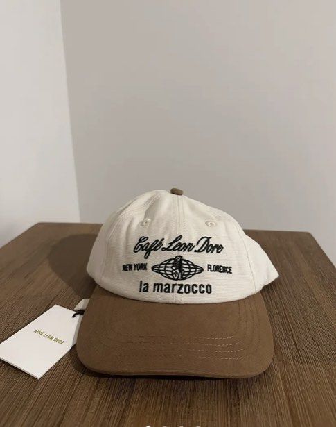 Aime Leon Dore Cafe Leon Dore La Marzocco (Category: Hats & Beanies) located in Cebu City. Submitted by ilikeyourstuff (Listing ID 1463659403, Image 1). Description: Missing hangtags but new with dust bag ALD AimeLeonDore/ Cafe Leon Dore 7500 .