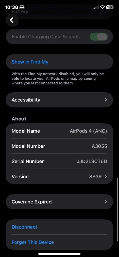 AIRPODS (ANC) (Category: Headphones & Headsets) located in Manila. Submitted by cajucom_ace (Listing ID 1463713878, Image 3). Description: .