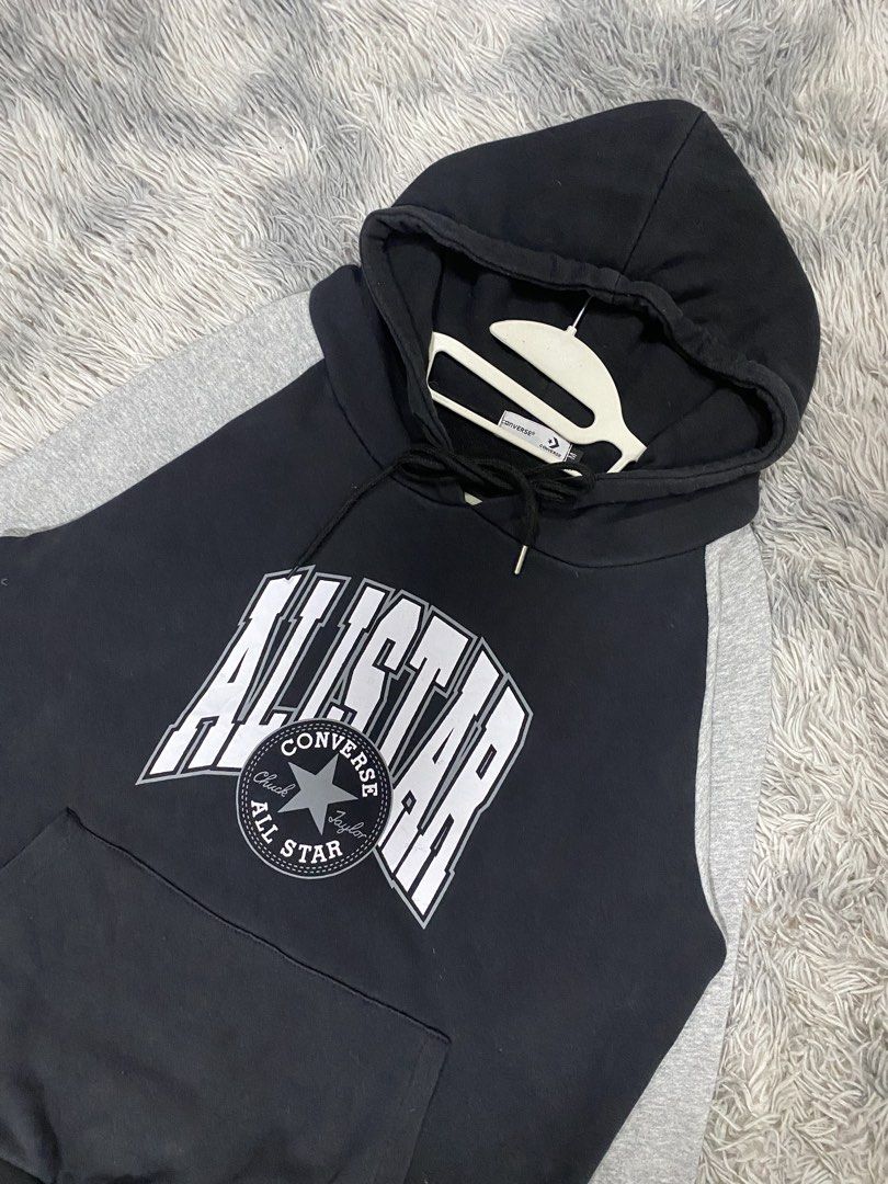 ALL STAR HOODIE (Category: Coats, Jackets and Outerwear) located in Manila. Submitted by kurtmnla (Listing ID 1463711994, Image 2). Description: ALL STAR HOODIE Size M fit/ Unisex Dimes 22x25 Good condition/ No issue 📍Quezon city.