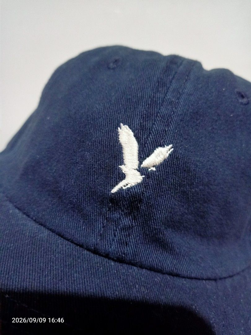 American Eagle Cap/Hat (Category: Caps & Hats) located in Las Pinas. Submitted by OmengSoyT (Listing ID 1463654632, Image 1). Description: - Brand: American Eagle Outfitters - Color Black - Features signature eagle logo embroidered on the front - Material: 100% Cotton - Size: One size fits most -Authentic,comes with original hang and washed tags - Ideal for casual wear.