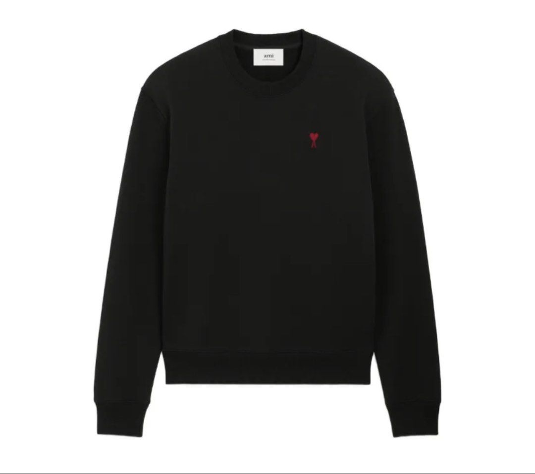 Ami Alexandre Mattiussi Sweatshirt (Category: Coats, Jackets and Outerwear) located in Las Pinas. Submitted by peterjackstone (Listing ID 1463654485, Image 1). Description: used rfs: too big for me flaw: Slightly worn around the neckline.