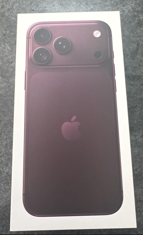 Apple Iphone 18 Pro Max Burgundy 256 (Category: iPhone 17 Series) located in Makati City. Submitted by magicshowtime_208 (Listing ID 1461470958, Image 2). Description: Apple 18 Pro Max 256G - Color BURGUNDY - Australia Variant - Sealed and Open Line - 2 units available only ETA Oct. 18 ,2026 from AUSTRALIA - ON HAND .