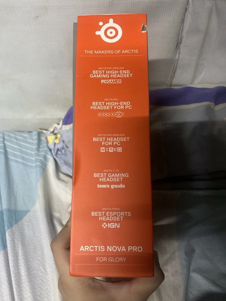ARCTIS NOVA PRO Steelseries wired Gaming Headset (Category: Headphones & Headsets) located in Manila. Submitted by turkishpinoy09 (Listing ID 1463650986, Image 2). Description: SteelSeries Arctis Nova Pro Wired — PC/PS Edition Selling my Arctis Nova Pro Wired (PC/PS Edition) in like-new condition. Lightly used and worn less than 10 times, so it’s still in excellent condition. Everything is intact and complete with the original inbox/packaging. In