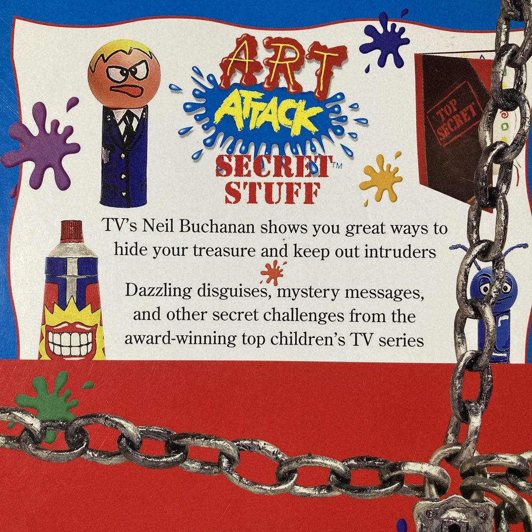 Art Attack With Neil Buchanan (DK) (Category: Children's Books) located in Mandaluyong City. Submitted by booksforkeeps (Listing ID 1463703652, Image 2). Description: Paperback Used Good+ condition.