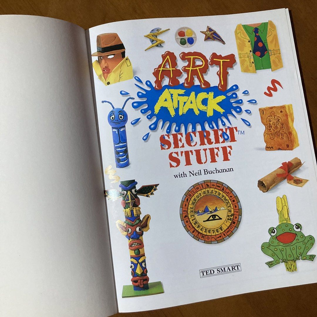 Art Attack With Neil Buchanan (DK) (Category: Children's Books) located in Mandaluyong City. Submitted by booksforkeeps (Listing ID 1463703652, Image 3). Description: Paperback Used Good+ condition.