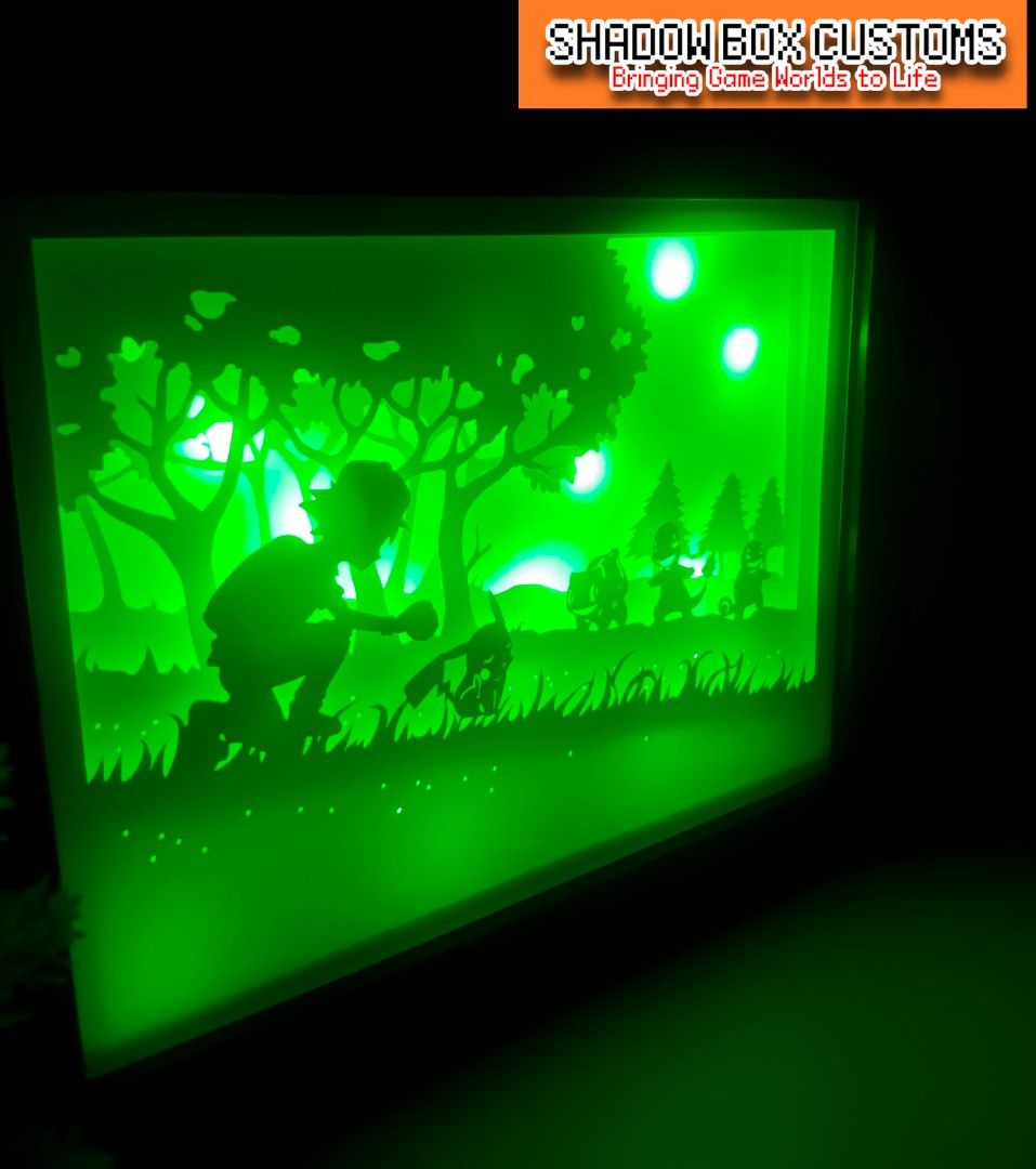 Ash's Journey Pokemon Lightbox (Category: Nintendo) located in Quezon City. Submitted by natzuki10 (Listing ID 1463588030, Image 3). Description: Ash's Journey Pokemon Lightbox Featuring Ash, Pikachu, Bulbasaur, Charmander & Squirtle Height: 10 inches Width: 8 inches *Comes with remote control to change light & with more functions. *Handmade Lightboxes *Perfect for Gamers & Collectors #videogames #nintendo #roomdecor #collection #gamer #giftideas