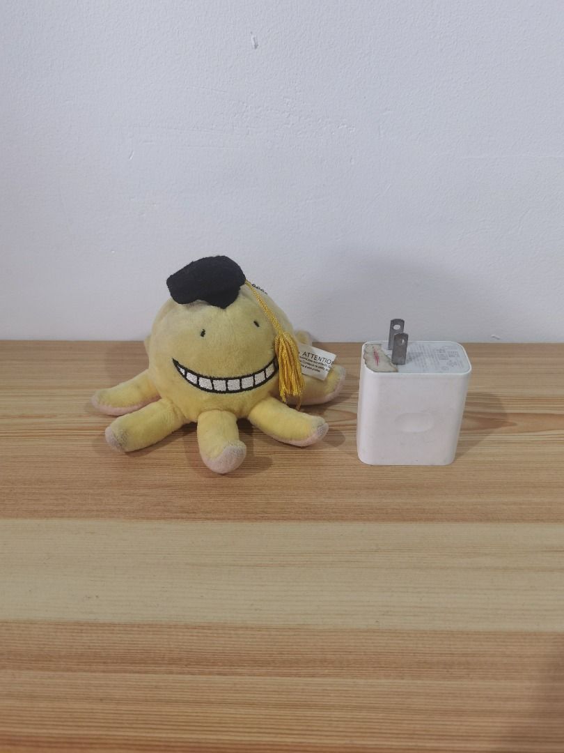 Assassination Classroom * Koro-sensei Plush Charm (Category: Plushies & Soft Toys) located in Taguig. Submitted by kalabasza (Listing ID 1463732615, Image 1). Description: 📌 This is a preloved item. Please manage your expectation. 📌 Actual item posted. 📌 Item is in good condition. 📌 Product Color may slightly vary due to Photographic Lighting. 📌 Location: Taguig 📌 MOP: GCash. Payment first before ship. 📌 MOD: J&T, LBC, GoGo or Lalamove. 📌