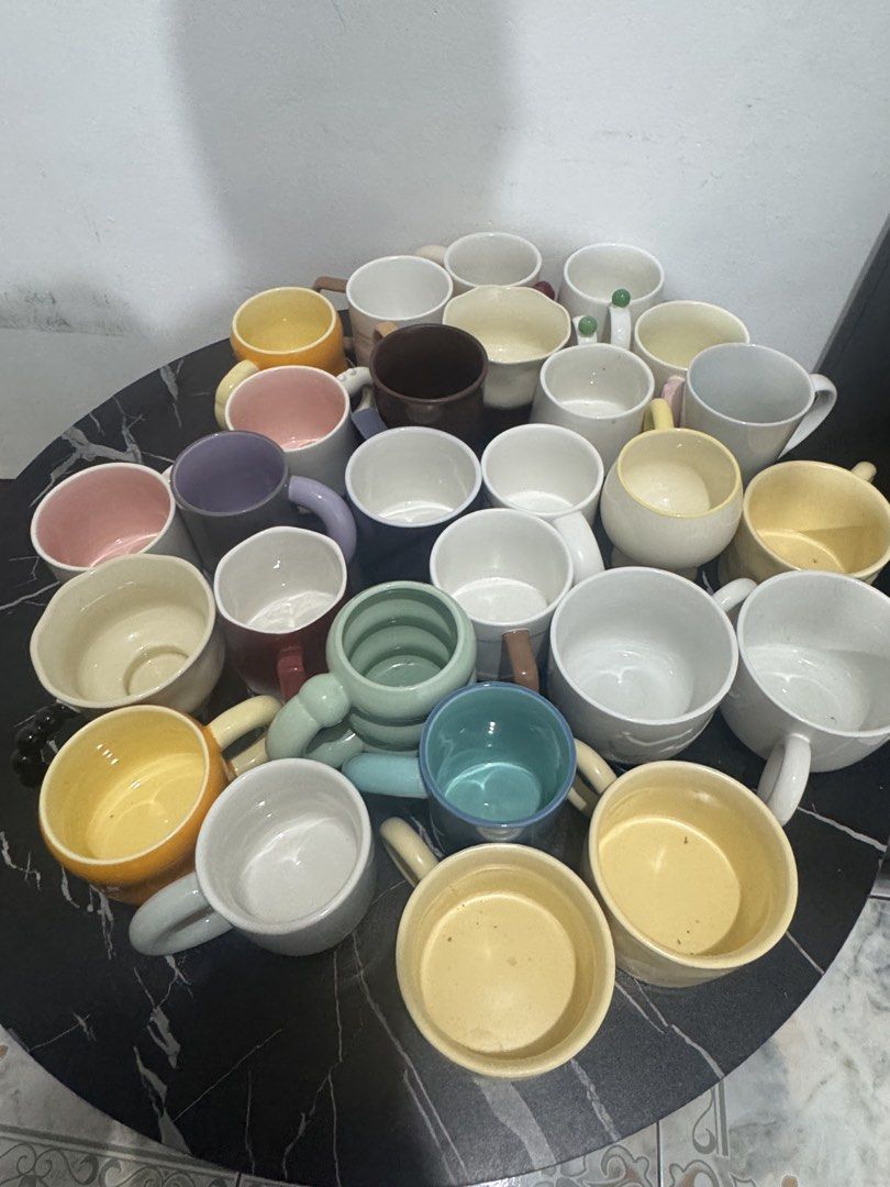 Assorted Ceramic Mugs - Various Colors and Styles (Category: Coffee & Tea Tableware) located in Bulacan. Submitted by czfullcart (Listing ID 1463676466, Image 1). Description: - Assorted ceramic mugs available in different colors and designs. - Choose from plain styles or those with subtle textures. - Ideal for your daily coffee, tea, or favorite beverages. - Great for upgrading your kitchenware or as a thoughtful gift. - Mix and match or grab a 