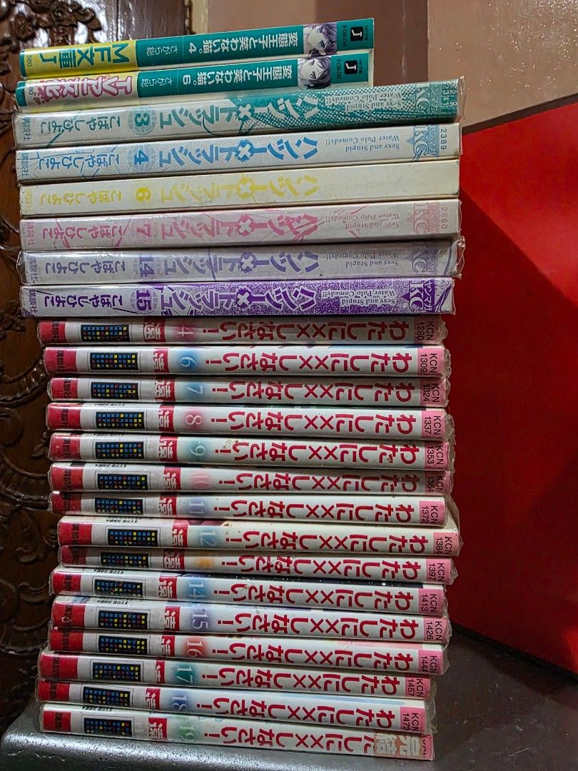 Assorted Japanese Manga Collection - Various Titles (Category: Comics & Manga) located in Daet. Submitted by JAOS123 (Listing ID 1463592725, Image 2). Description: - Collection of Japanese manga for sale. - Ideal for collectors and fans of Japanese comics. - 37 PCS Manga - Authentic Japanese manga. - Some volumes have loose/broken plastic wrapping or none. - Language: Japanese - As is Please manage your expectations, not a brand new manga. Has fl