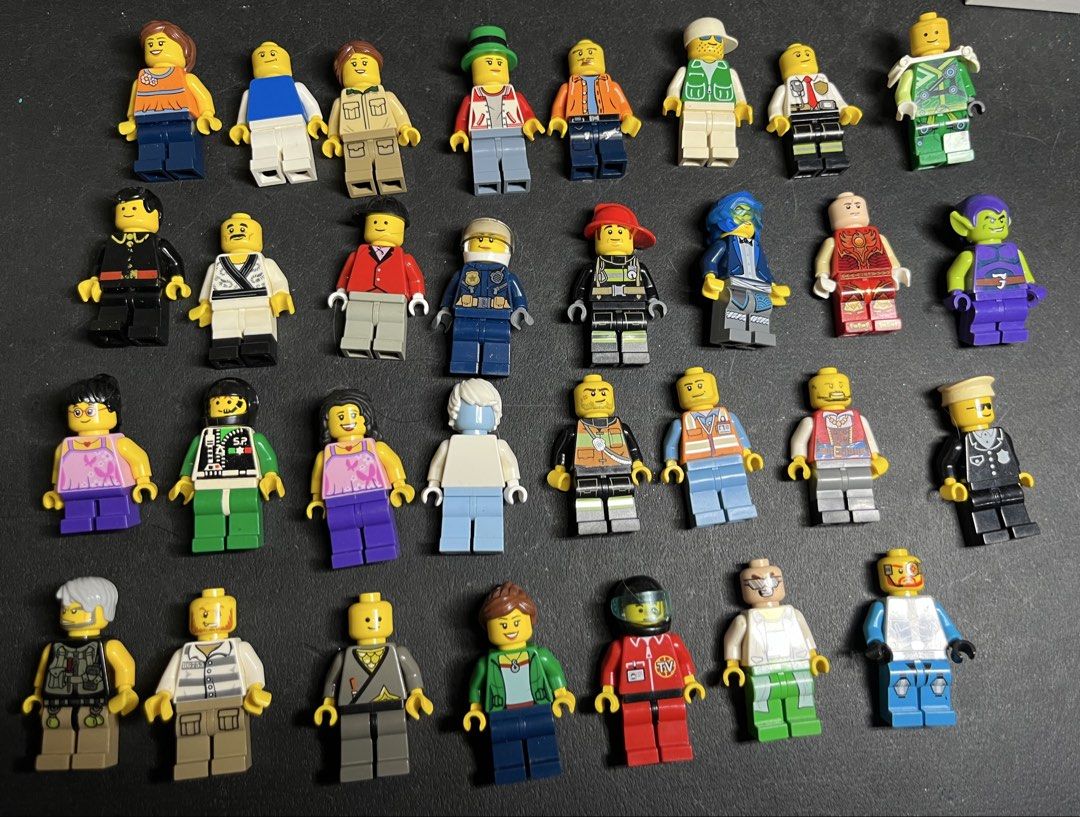 Assorted LEGO Minifigures Lot - Various Themes (Category: Lego & Building Sets) located in Caloocan City. Submitted by snapshop_ph (Listing ID 1463738265, Image 1). Description: - Assorted LEGO minifigures available. - Includes all figures pictured. - Ideal for collectors and LEGO builders. - Figures are clean and ready for play. - Feel free to ask any questions..