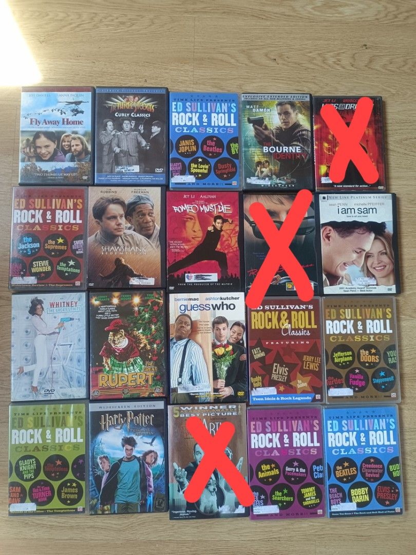 Assorted Movie DVDs - Action, Comedy, Drama, Classics (Category: CDs & DVDs) located in Manila. Submitted by vintagemedia (Listing ID 1463666883, Image 2). Description: - Huge DVD collection available! - Features a variety of genres: action, comedy, drama, and classics. - Includes some special edition titles. - Perfect for your next movie night. - Check photos for the complete movie list. - All discs are in good, playable condition..