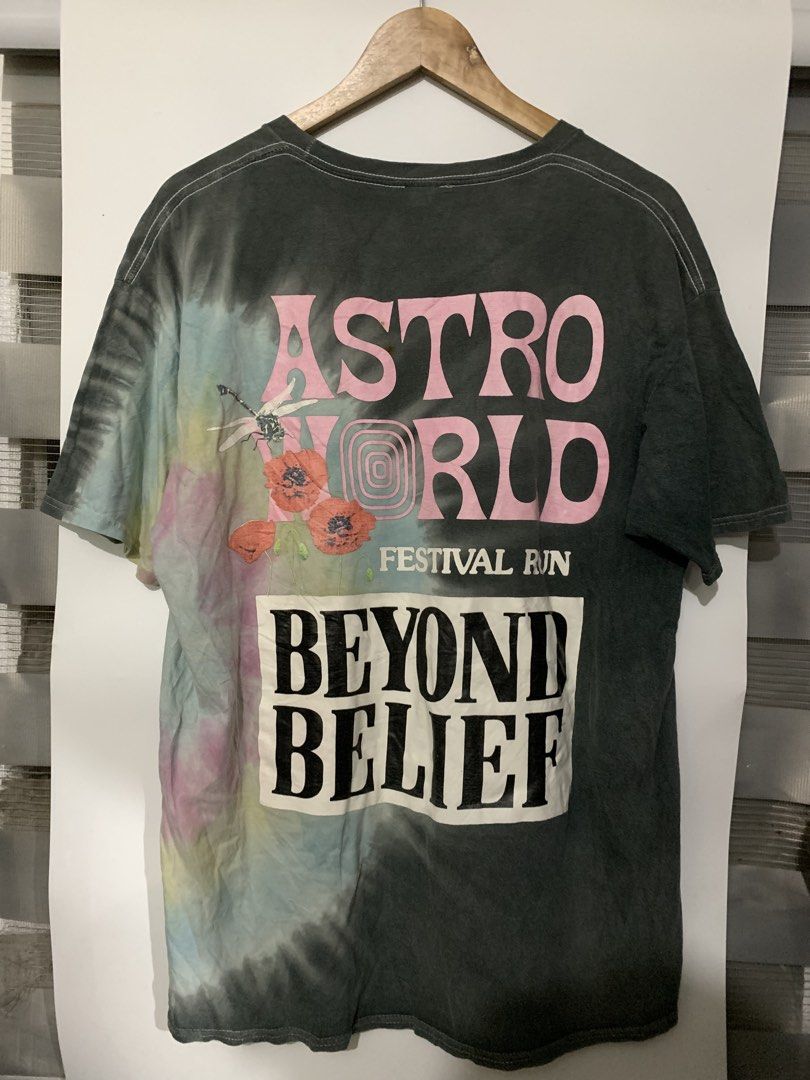 ASTROWORLD TIEDYE TEE (Category: Formal Shirts) located in Bulacan. Submitted by ridersthrift_ph (Listing ID 1463666094, Image 1). Description: Authentic In Great Condition Size XL Issue 1 pin hole Sign of usage check flicks for details Gcash Payment Bulacan .