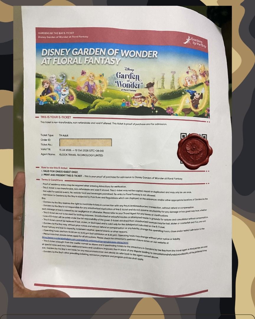 Attraction Tickets (Category: Local Attractions & Transport) located in Valenzuela. Submitted by _emme (Listing ID 1463691815, Image 3). Description: 🎟️ FOR SALE / OFFLOADING: SINGAPORE ATTRACTION TICKETS 🇸🇬 Unable to use these tickets anymore due to a change of plans, so I’m letting them go for a lower price than the original. 🏮 Madame Nonyа Peranakan Heritage Experience + Wings of Time 📍 Sentosa, Singapore 🎟️ 2 Tickets 💰 ₱1,000 (Original