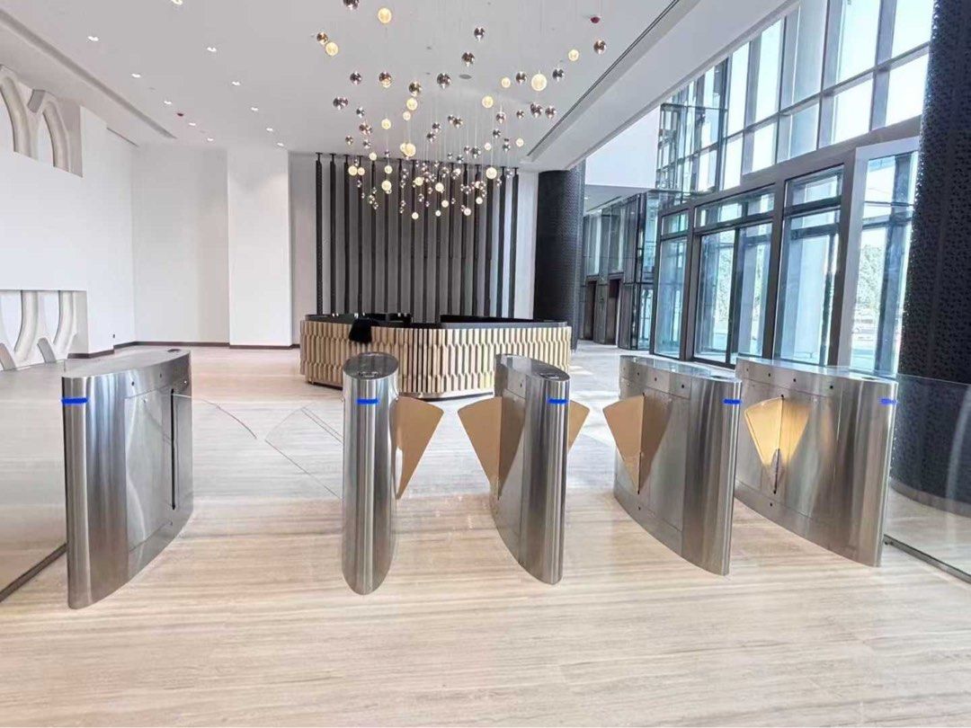 Automatic Turnstile Gate System for Access Control (Category: Locks, Doors & Gates) located in Manila. Submitted by kitsincph (Listing ID 1463696015, Image 3). Description: Selling a set of automatic turnstile gates. These are great for building access control. They have a sleek, modern design with stainless steel construction. Some models include facial recognition and card readers. Perfect for offices, gyms, or any facility needing secure entry
