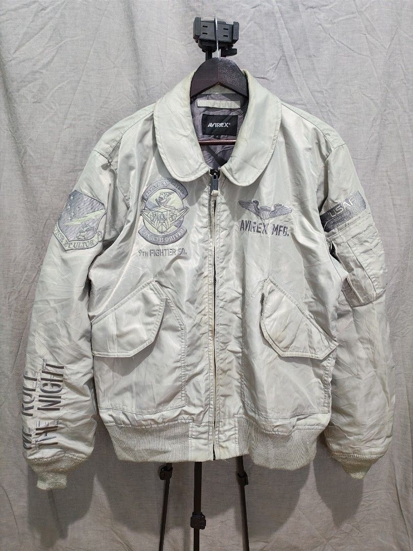 avirex cwu-36P light zone flight jacket (Category: Coats, Jackets and Outerwear) located in Baguio. Submitted by used_clothing2600 (Listing ID 1463719478, Image 1). Description: Avirex cwu-36P light zone flight jacket size xl verygood condition minimal signs of usage width 24 length 27.5 shoulders 19 sleeve length 27 P 2,880.