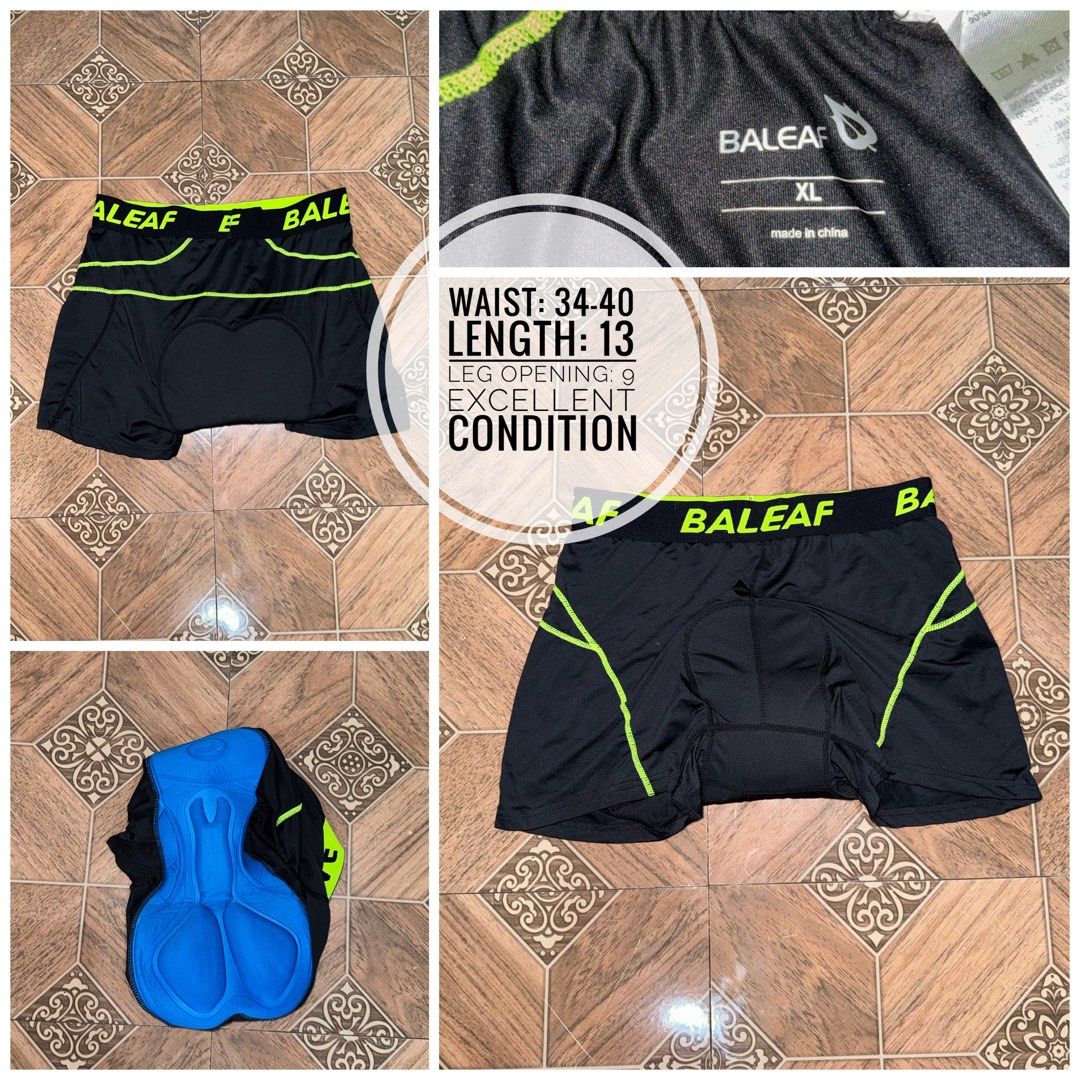 BALEAF PADDED CYCLING SHORTS (Category: Activewear) located in Taguig. Submitted by jayveealfaro12 (Listing ID 1463587574, Image 1). Description: Sizes and Condition indicated at the photo description.