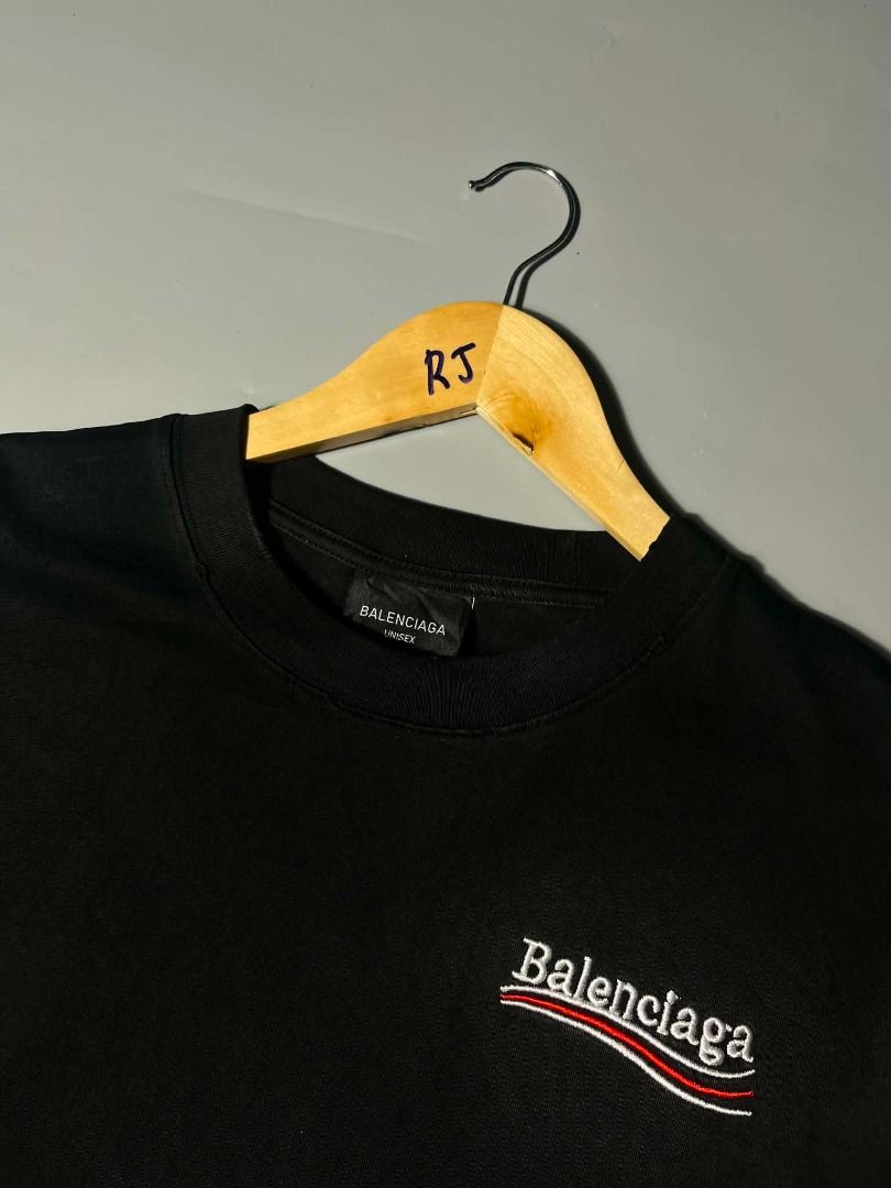 BALENCIAGA (Category: Formal Shirts) located in General Santos City (Dadiangas). Submitted by arjay_genita (Listing ID 1463632584, Image 3). Description: Balenciaga ‼️Size Large (22/92) ‼️Very good condition ‼️Color rate 9/10 ‼️No issue.