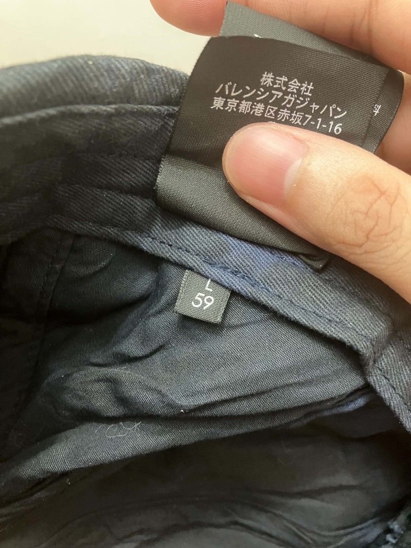 Balenciaga Baseball Cap (Category: Caps & Hats) located in Manila. Submitted by soflyapparel77 (Listing ID 1463675243, Image 3). Description: authentic need reshape only dm for more details.