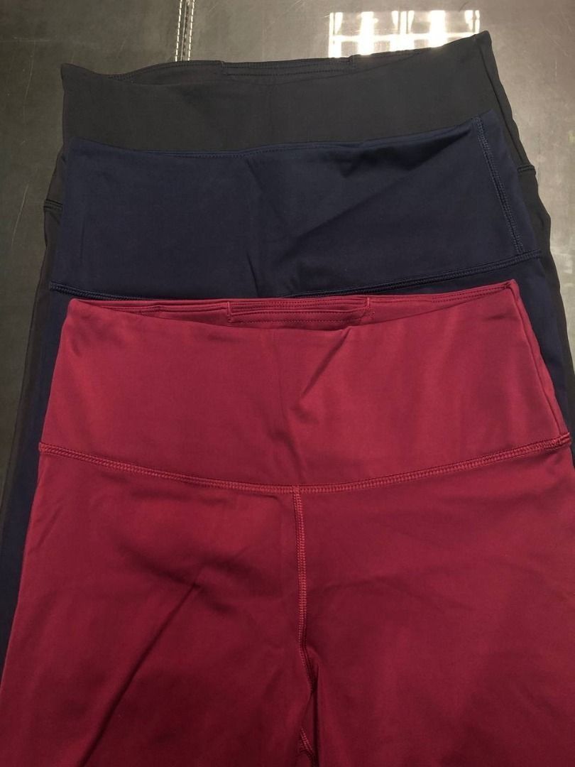 Banana Republic Leggings (Category: Jeans) located in Manila. Submitted by april_sixteen (Listing ID 1463560033, Image 2). Description: - Brand: Banana Republic - Style: High-Rise Leggings - Size: S (Small) - Origin: Made in Indonesia - Colors: Black, Navy, Maroon - Lengths: 1 Cropped, 1 Petite 7/8 - Features: Comfortable, versatile for workouts and everyday wear.