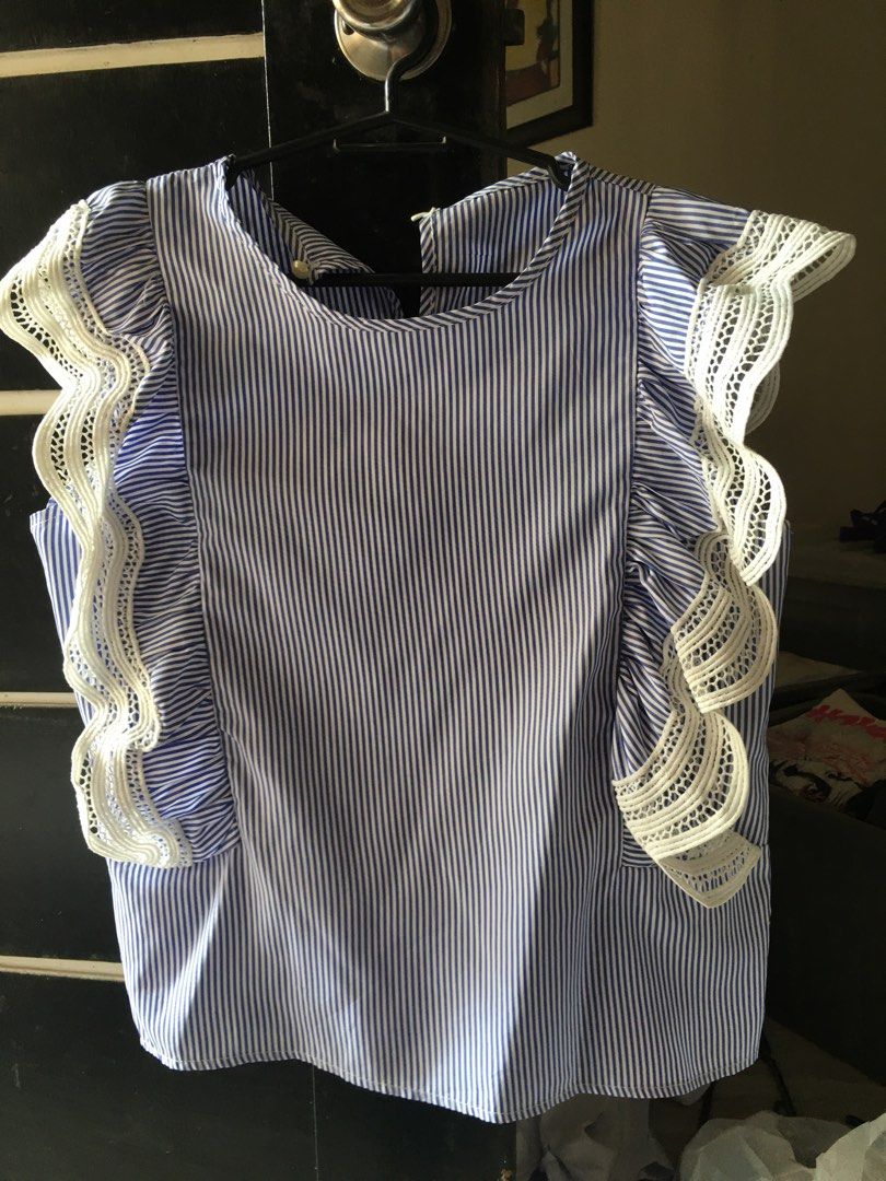 bangkok stripe blouse (Category: Blouses) located in Marilao. Submitted by joelheather02 (Listing ID 1463635704, Image 1). Description: .