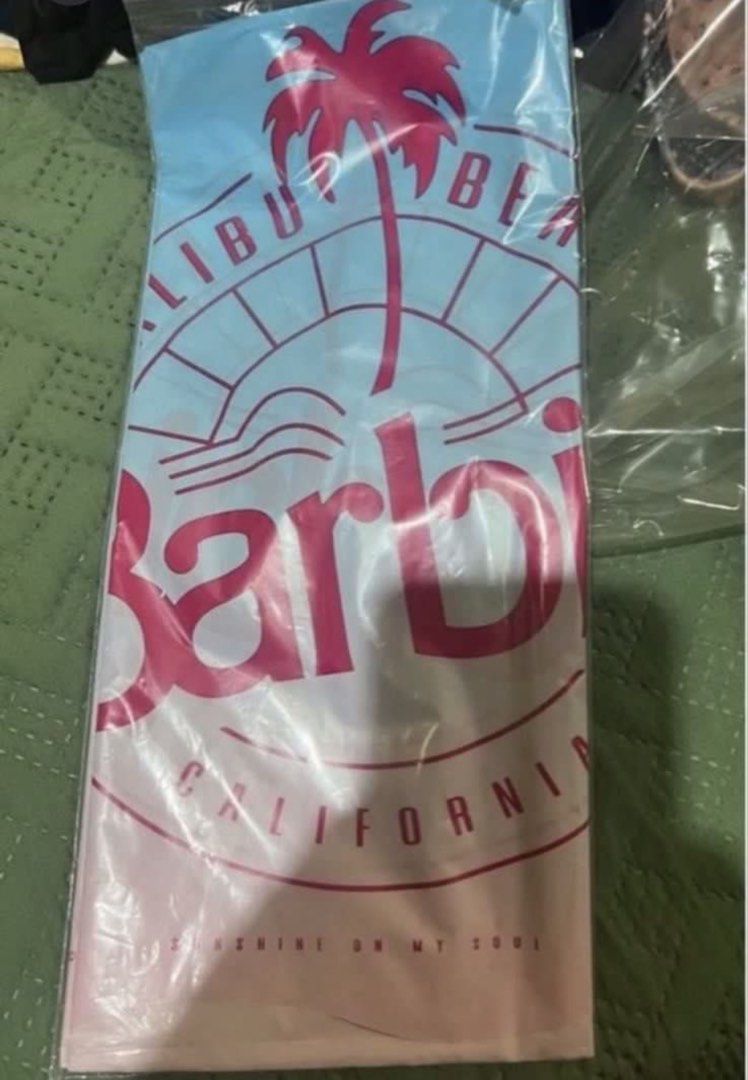 Barbie California table linen (Category: Table Linen & Textiles) located in Paranaque City. Submitted by arianem031087 (Listing ID 1463668774, Image 1). Description: 54x96 inches.