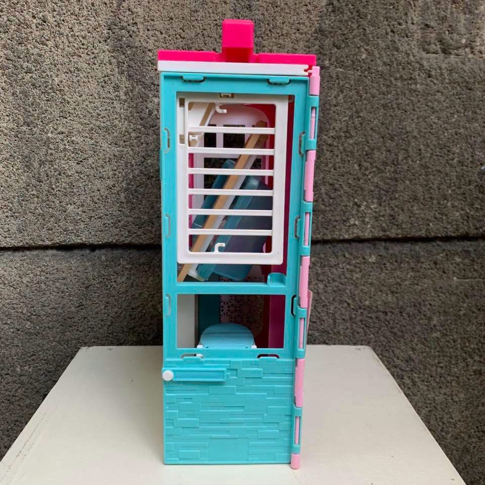 Barbie Dreamhouse Dollhouse Playset (Category: Kids Toys) located in Malabon City. Submitted by zyrhdls (Listing ID 1463664861, Image 2). Description: - Adorable Barbie house for endless fun - Features a charming pink door and windows - Includes a fun grill and outdoor seating area - Comes with a cute small orange tree - Ideal for sparking imaginative play - Ready to find its new loving home.