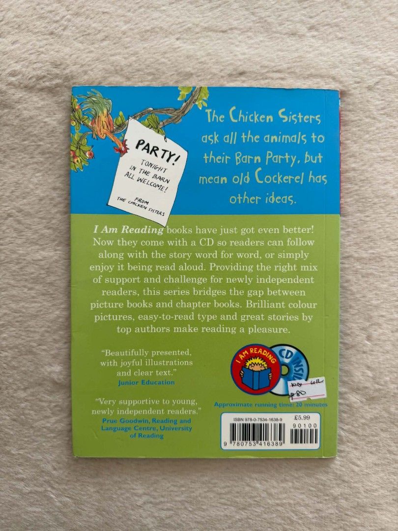 Barn Party - Claire O, Brien (Category: Children's Books) located in Santiago. Submitted by bookworm_club (Listing ID 1463593820, Image 2). Description: 📚no cancellation, return or exchange. 📚secondhand books. some books are in good condition while some has minimal flaws (foxing, creases, dog-eared pages, etc.) 📚reasonable haggling is allowed. 💰MOP: For same day pickup - CASH & BANK TRANSFER For shipping or scheduled pickup - BANK TRANSFER 🚚