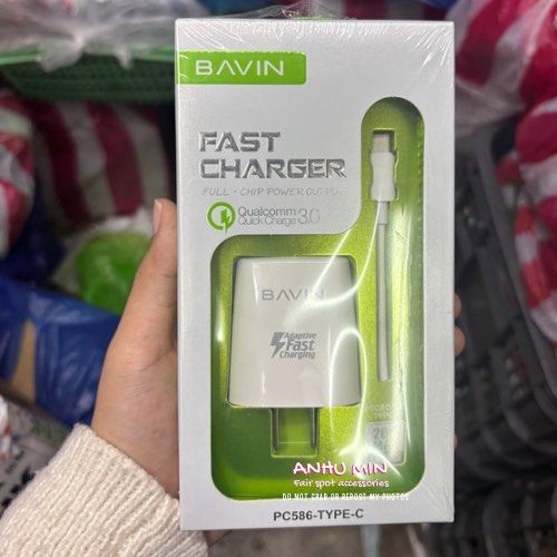 BAVIN Complete set Chargers Original (Category: Chargers & Cables) located in Manila. Submitted by thespot.accessories (Listing ID 1463616411, Image 1). Description: 🔌 BAVIN Chargers – Quality & Reliable Charging Accessories ✔ Available in Charger Cords & Adapters ✔ Compatible with iPhone & Android devices ✔ Fast & reliable charging ✔ Durable & high-quality materials ✔ Perfect for home, office, travel & everyday use ✔ Different types and models 