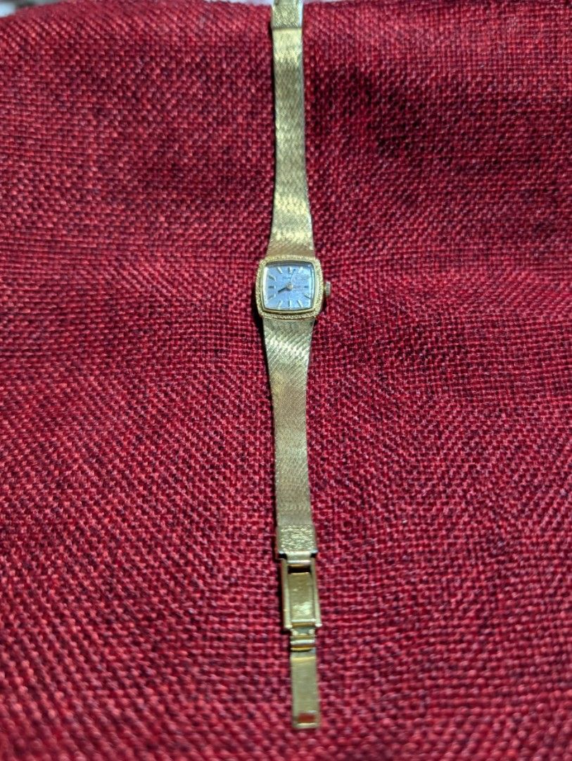 Birks Ladies Watch (Category: Women's Watches) located in Makati City. Submitted by greatbuysmnl (Listing ID 1463642280, Image 2). Description: Birks Ladies Watch Manual Wind Swiss made Silver textured dial Gold plated in great working condition .