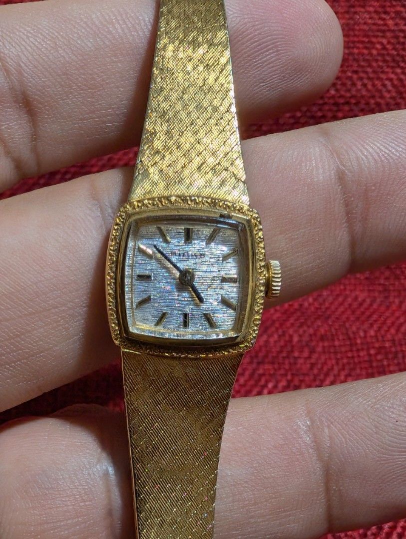 Birks Ladies Watch (Category: Women's Watches) located in Makati City. Submitted by greatbuysmnl (Listing ID 1463642280, Image 1). Description: Birks Ladies Watch Manual Wind Swiss made Silver textured dial Gold plated in great working condition .