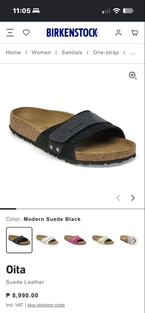 Birks oita (Category: Slippers and slides) located in Santa Rosa. Submitted by humpyscloset0730 (Listing ID 1463700204, Image 3). Description: Birkenstock in size 38 🖤 Women’s size 38. PH price is almost ₱9,000, but letting mine go for ₱2,500 only! 😍 100% authentic — I don’t buy or use replicas. I only have original items in my closet. ✨ Used a few times only, still in excellent condition. Selling because I have too many Birks and I have new pa