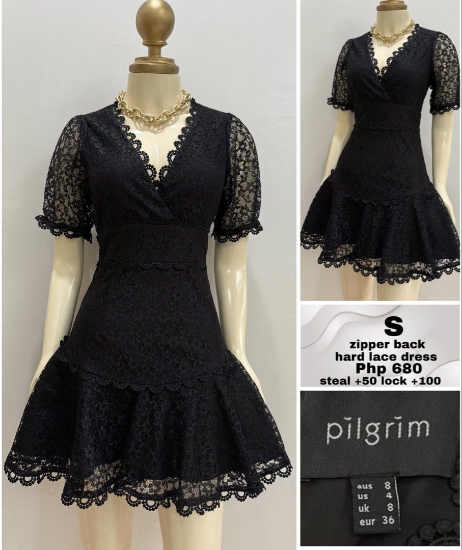 Black Dress (Category: Dresses) located in Caloocan City. Submitted by chleeo.lscn (Listing ID 1463645027, Image 1). Description: bought this sa facebook. di pa nagamit, sinukat lang maluwag sakin.