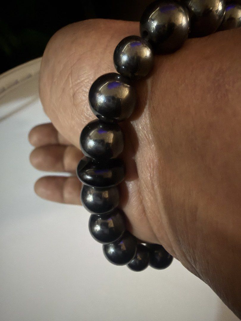 Black Lava Stone “Obsidian” Beaded Stretch Bracelet (Category: Jewelry) located in Caloocan City. Submitted by dom360 (Listing ID 1463740795, Image 3). Description: - Genuine black Obsidian bracelet - Stretchy band for easy on and off - Smooth, round beaded made of genuine Obsidian Stone - Ideal for everyday wear - Versatile accessory to complement any outfit made for a great sophisticated fit. .