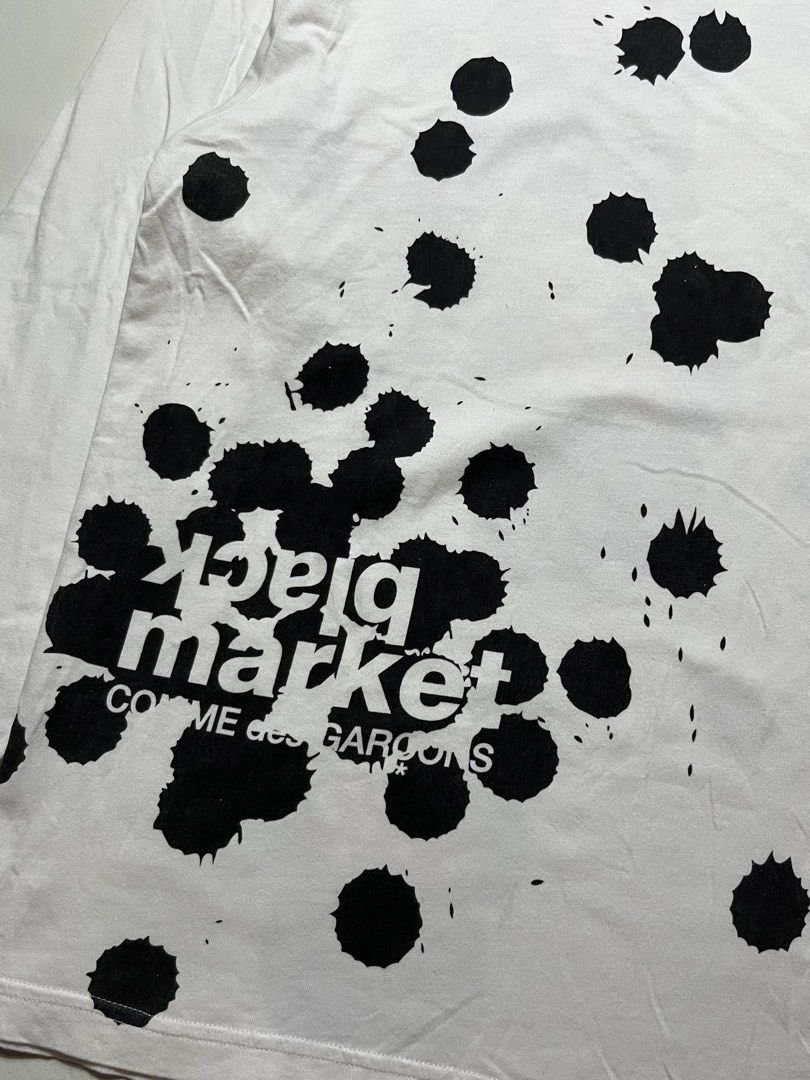 Black Market Comme des Garcons (Category: Coats, Jackets and Outerwear) located in Tacloban City. Submitted by calix.on (Listing ID 1463688033, Image 2). Description: Black Market Comme des Garcons size large width 20.5 length 27 excellent condition no flaws.