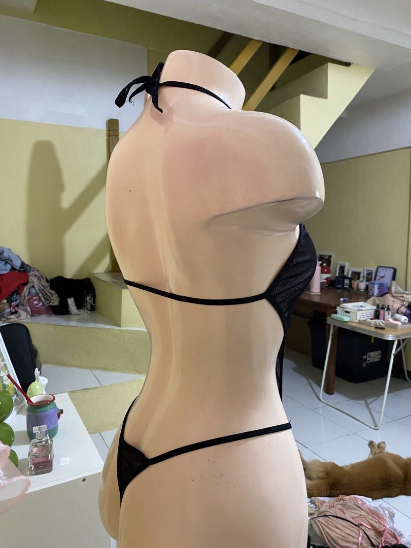 BLACK MESH HALTER ONESIE (Category: Undergarments & Loungewear) located in Dasmarinas. Submitted by hannah.oakph (Listing ID 1463599740, Image 3). Description: .