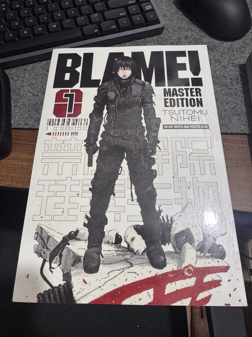 Blame! 1 and 5 (Category: Comics & Manga) located in Quezon City. Submitted by qklcorona (Listing ID 1463709342, Image 2). Description: vol1 still sealed - 1,400each Vol5 unsealed - 800each Negotiable.