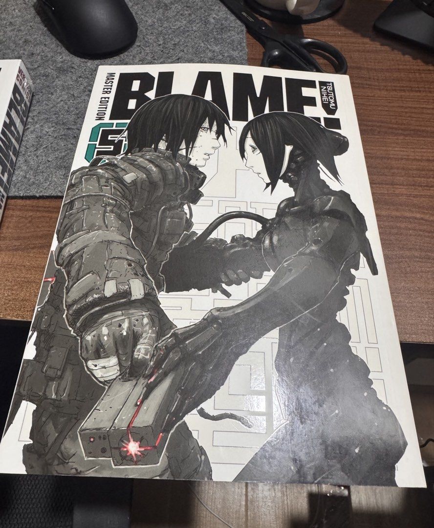 Blame! 1 and 5 (Category: Comics & Manga) located in Quezon City. Submitted by qklcorona (Listing ID 1463709342, Image 3). Description: vol1 still sealed - 1,400each Vol5 unsealed - 800each Negotiable.