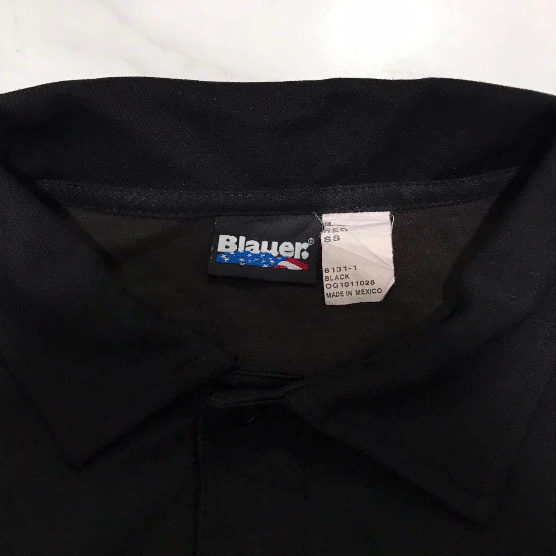 BLAUER PLAIN BLACK POLO SHIRT XL (Category: Tshirts & Polo Shirts ) located in Cavite. Submitted by justthrift06 (Listing ID 1463645185, Image 2). Description: DIMENSION 24X31 GOOD CONDITION SHIPPING NATIONWIDE.