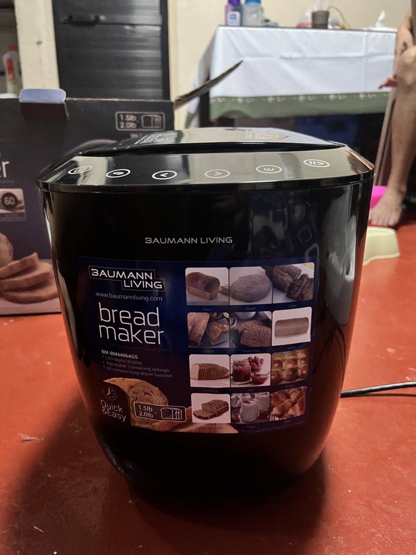 BRAND NEW BREAD MAKER (Category: Bakeware) located in Muntinlupa City. Submitted by annehoriqu08891 (Listing ID 1463565088, Image 2). Description: .