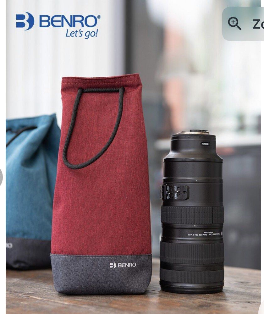 Brandnew Benro Freeshot L Lens Pouch (Category: Camera Bags & Carriers) located in Paranaque City. Submitted by dalle_closet (Listing ID 1463613583, Image 1). Description: brandnew size 29 x 11 x 11cm lens pouch.