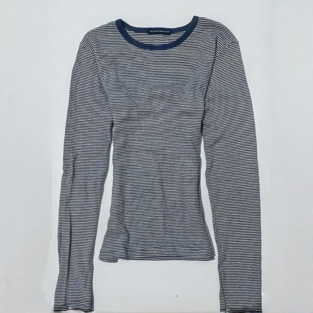 Brandy Melville blue stripes longsleeves (Category: Longsleeves) located in Tarlac. Submitted by yohfinds (Listing ID 1463676375, Image 1). Description: .
