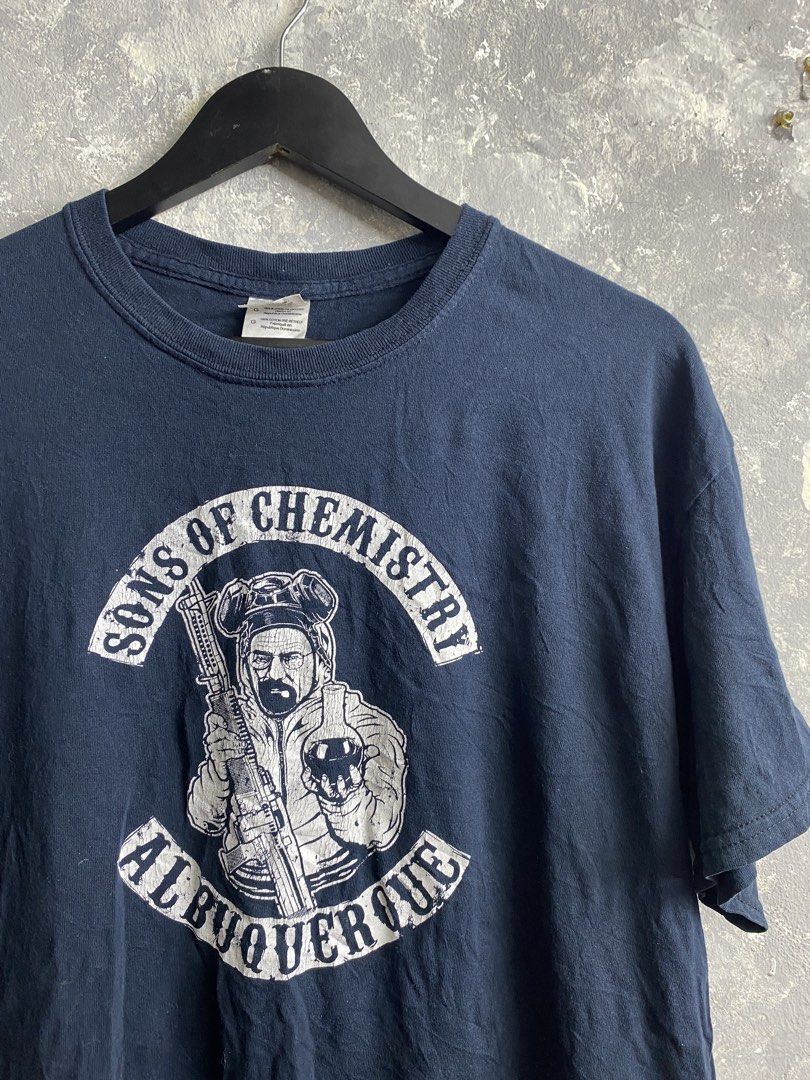 Breaking Bad Sons of Chemistry (Category: Tshirts & Polo Shirts ) located in Pasig City. Submitted by lumangkamisa (Listing ID 1463619643, Image 2). Description: Large Crackprints.