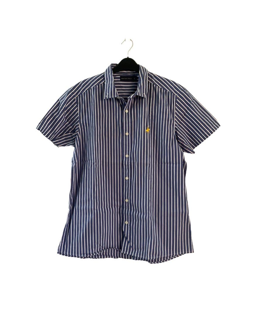 British Polo Striped Short Sleeve Shirt (Category: Tshirts & Polo Shirts ) located in Tagum. Submitted by declutterflyy (Listing ID 1463686111, Image 1). Description: .
