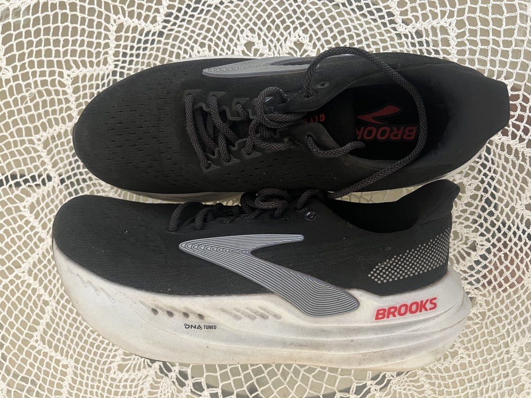 Brooks Running Shoes DNA Tuned Black White (Category: Sneakers) located in Koronadal. Submitted by sheena_fence (Listing ID 1463576819, Image 3). Description: - Brooks running shoes in black and white - Features DNA Tuned cushioning system for comfort - Excellent grip on the soles for stability - Black laces - Ideal for running - Note: Used few times only AlMOST NEW.