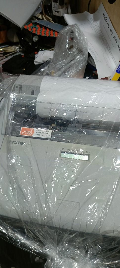 Brother GX 6750 Electronic Typewriter (Category: Printers, Scanners & Copiers) located in Caloocan City. Submitted by copiermach60483 (Listing ID 1463654211, Image 3). Description: - Brother GX 6750 Electronic Typewriter - Works well, tested and functional - Clear, easy-to-read display - Includes original power cord - Ready to use straight out of the box - Perfect for typing documents or for typewriter collectors - Sold as is.