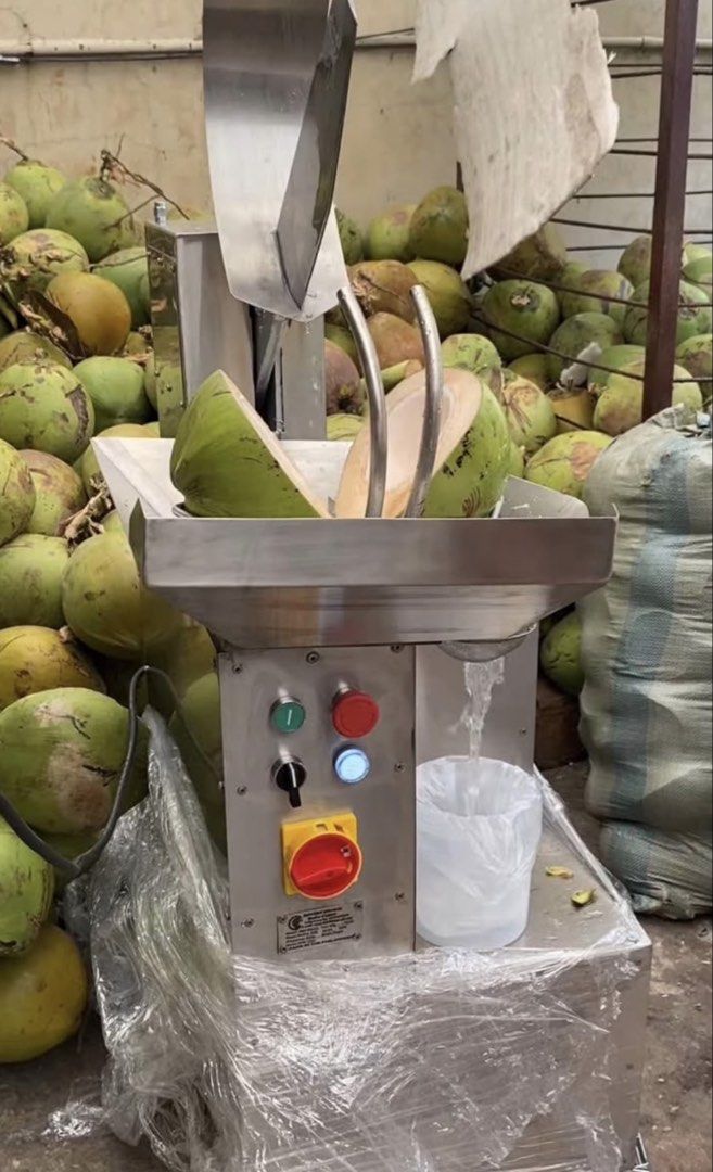 Buko Cutter Machine - Fast, Durable, Heavy Duty Stainless Steel (Category: Industrial Equipment) located in Quezon City. Submitted by nilst (Listing ID 1463585391, Image 2). Description: FOR SALE: BUKO CUTTER MACHINE Easy to use & pang-business talaga! 💯 ✅ Kaya mag-process ng up to 1,000 buko/day ✅ Fast & efficient cutting ✅ Stainless steel body ✅ Perfect for buko juice business / commercial use ✅ Ready to use 📌 Rfs: Punta na abroad ✈️ 💰 PRICE