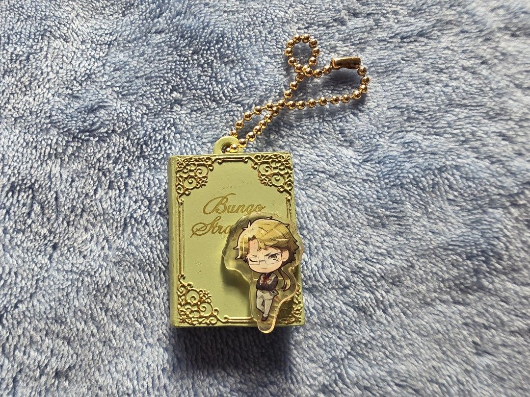 Bungou Stray Dogs Doppo Kunikida Book Keychain (Category: Other Merchandise) located in Manila. Submitted by animestuffsshop (Listing ID 1463662529, Image 1). Description: Bungou Stray Dogs Doppo Kunikida Book Keychain - Official - WYSIWYG MOD: JNT, LBC COP, Lalamove MOP: GCASH.