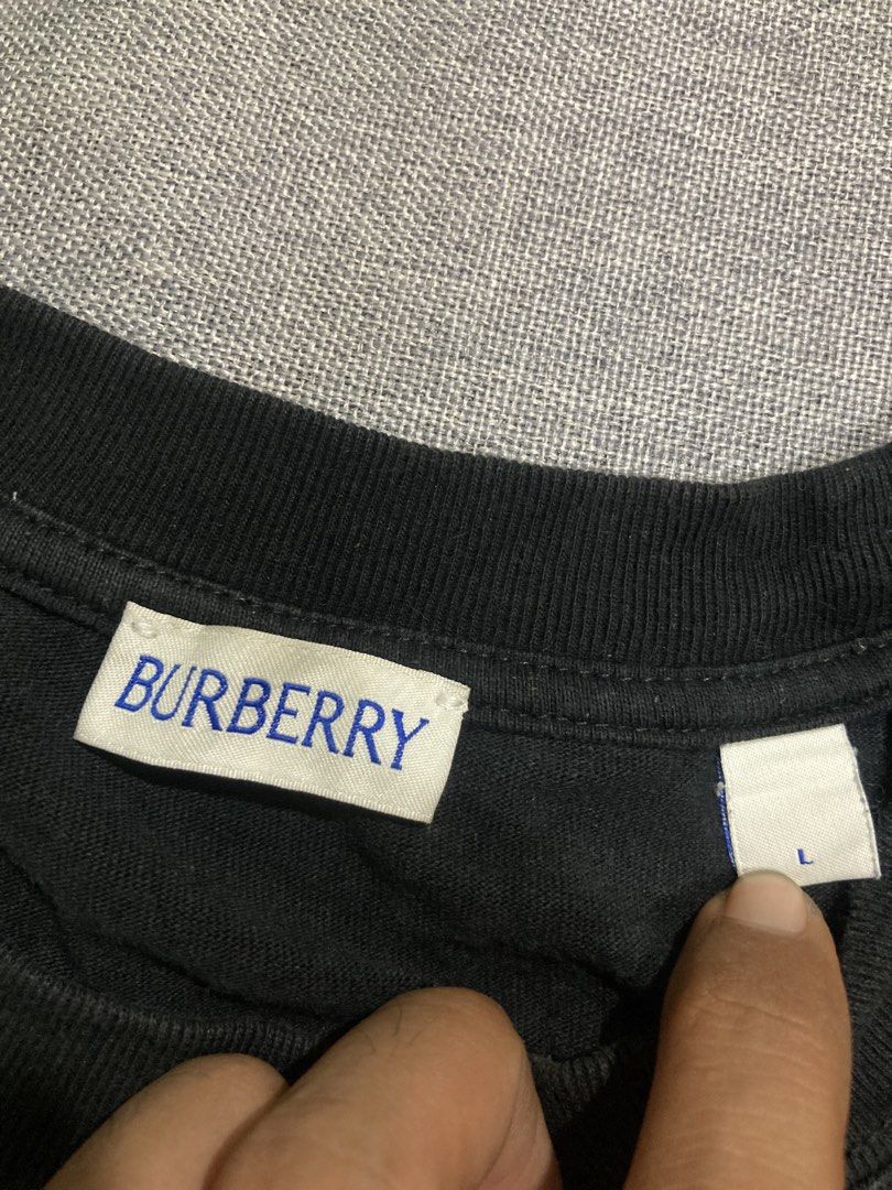 Burberry Shirt (Category: Tshirts & Polo Shirts ) located in Zamboanga. Submitted by deensthrifting (Listing ID 1463663418, Image 3). Description: Burberry Shirt Size L 9/10 Color rate Very good condition No issues -600+shipping fee.